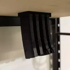 4slot1.webp STL file PMag Holder/Mount Low Profile 4 Slot・3D printing design to download