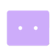 LED_mount_plate_no_hole.stl Soporte de matriz de LEDs