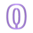 0.stl Neon Led Doppelnummern