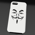 V de Vendetta 3.png CASE IPHONE 7/8 - 7/8 PLUS - X/XS V for Vendetta