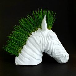 120233750_699856214258359_3120572902996686026_n.jpg Бесплатный STL файл Zebra Planter・Дизайн 3D-печати для загрузки