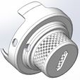 vue arrière.jpg Desktop & Wall Mount for Google Home / Nest | 3D Smart Speaker Mount