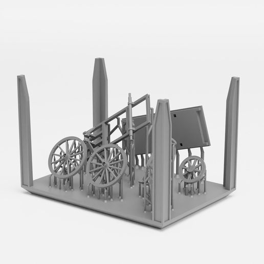 flasinet_6.jpg Barrel organ - 1/35 scale model kit - Supported