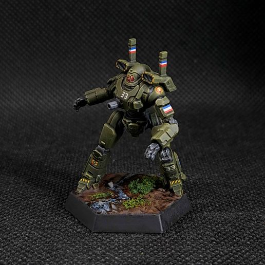 Ostrich Raptor Micro, American Mecha, tabletop games