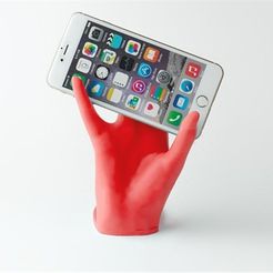 a_667294HFYO.jpg Free STL file Handstand Book & iPhone Stand・Model to download and 3D print