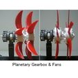 06-Fan-GB-Assy01.jpg Propfan, Planetary Gear type, Pitch Changeable, Full Exhaust Duct Version