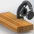 render-1.png Headphone Stand with Table Attachment - Can be Fixed to Table