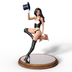 magiscgirl1.png Archivo STL chica mágica 1・Objeto imprimible en 3D para descargar