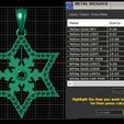 Metal-weight.jpg FANCY STAR DESIGN PENDANT 3D PRINTABLE MODEL