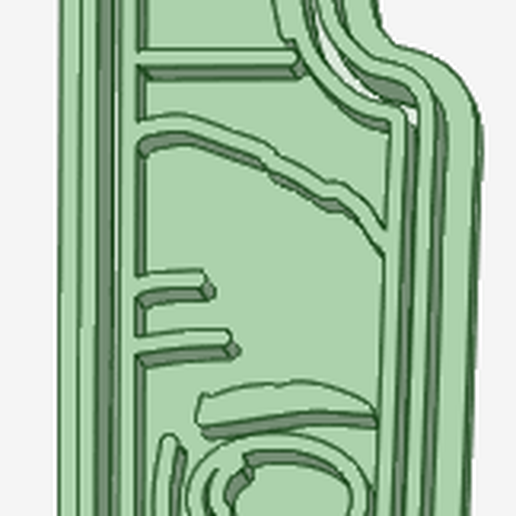 Pack halloween cookie cutter knives 3D model