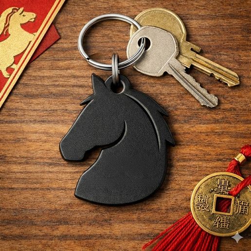 Horse keychain/pendant