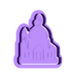 Classic Mosque Set.stl 🌙 “Ramadan Nights” Cookie Cutter & Stamp Set (5 pcs)