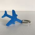 2.JPG Free STL file Plane keychain or pendant・3D print object to download