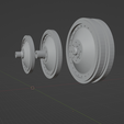 Panther-tank-road-wheels3.png STL file PANZERKAMPFWAGEN V «PANTHER» (G) tank road wheels・3D printable design to download