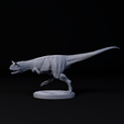 Carnorun.png Carnotaurus running 1-35 scale pre-supported dinosaur