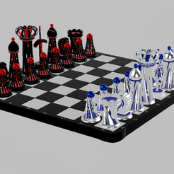 3D file Chess Basic Asset Revamp3d! - 3D Game Engine Asset Only ♟️・3D  printer design to download・Cults