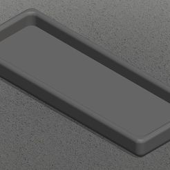 Plateau.jpg STL file Tray + 3 pierced pots for herbs・3D print object to download