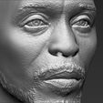 17.jpg Omar Little from The Wire bust 3D printing ready stl obj formats