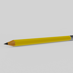 KiT.1380.png STL-Datei Bleistift・3D-druckbares Modell zum herunterladen