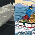 comparaison.jpg Tintin - boat the black island