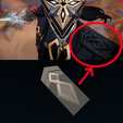4.png Capitano Shoulder Patch - Genshin Impact
