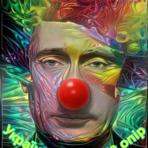 Putin clown 3D model