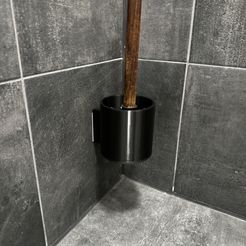 IMG_0476.jpeg Toilet brush holder with wall mounting