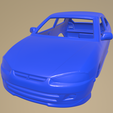 d16_013.png Mitsubishi Colt hatchback 1998 Printable Car Body