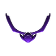 Upper_Mouth.stl Маска киберпанка Oni