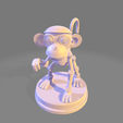 m.png Steampunk Robo Monkey – 3D Printable Collectible Model