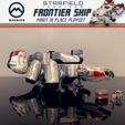 SHOWCASE1.jpg Starfield  Frontier Ship Playset - Print in Place