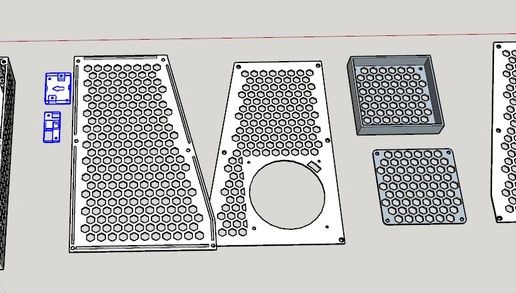 Case_Overview.png Anet A8 Electronics Case (mainboard, octopi, step-down converter, relay and fan.)