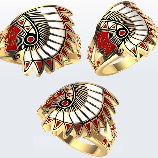 Red Skin Ring