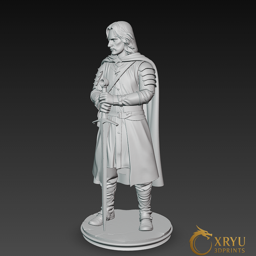 👾 EPIC Aragorn Figure HD Lord Of The Rings LOTR・Archivo STL para