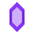 Rupee.stl Zelda Rupee