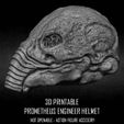 ENGINEER-HELMET-CULTS3D_02.jpg 3D PRINTABLE PROMETHEUS ANCIENT ENGINEER HELMET NOT OPENABLE