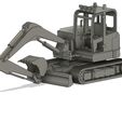 JCB-86C-Digger_5.jpg JCB 86 Mini Digger N Gauge 1:148 Scale