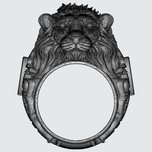 Lion-Ring-3D-print-model-file-pic-13.png Modèle d'impression 3D de l'anneau du lion