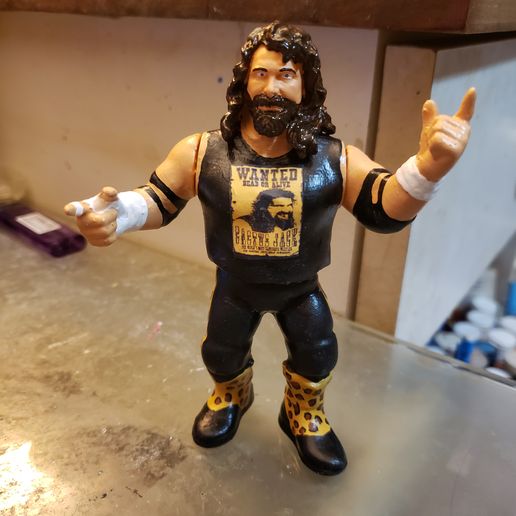 wwf wwe aew ecw wcw 3D model