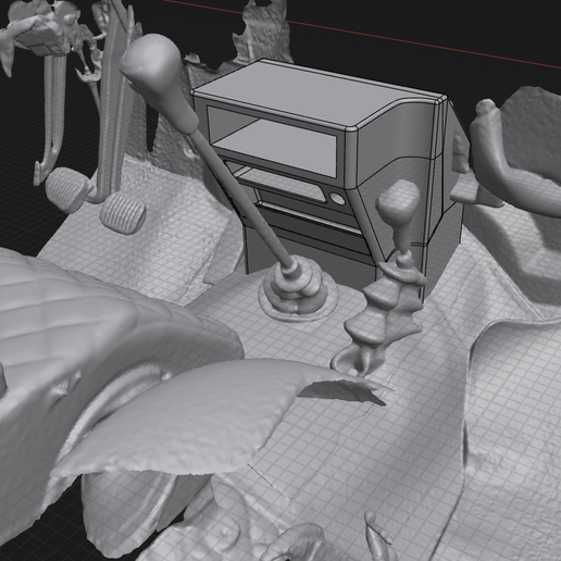 💭 JEEP CJ5 TAPE CONSOLE・ STEP File for 3D printing・Cults