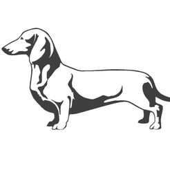 vb5.jpg OBJ file Dachshund・3D printable model to download