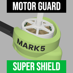 CoverMk5.png Fichier STL GepRC Mark5 Motor Guard Super Shield Mark 5 HD・Plan pour imprimante 3D à télécharger