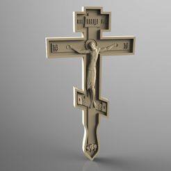 naprestolniy_krest.jpg Free STL file Religious frame cnc art router cross jesus christ・3D printer model to download