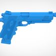 033.jpg Modified Remington R1 pistol from the game Tomb Raider 2013 3d print model