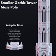 adapterbase.png Smaller Gothic Tower Moss Pole