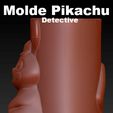 molde-pikachu-detective-1.jpg Pikachu Detectivve Pikachu Pot Mold