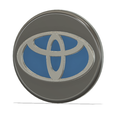 Toyota-Badge.png "Toyota" Wheel Centre / Hub Cap Badge For Scale Model Wheels