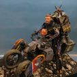 IMG_3212.JPG STL file Death Stranding Sam on his bike with LED lights・3D printing model to download