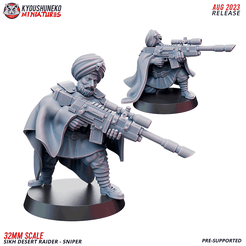 SCI_06_SIKH_DESERT_RAIDER_SNIPER.png Файл STL сикхский рейдер пустыни - СНАЙПЕР・Дизайн для загрузки и 3D-печати
