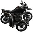 80.jpg Motorbike Sidecart BIKE SECOND WORLD WAR MOTORCYCLE 4 WHEELS VEHICLE CLASSIC HISTORIC MOTORCYCLE